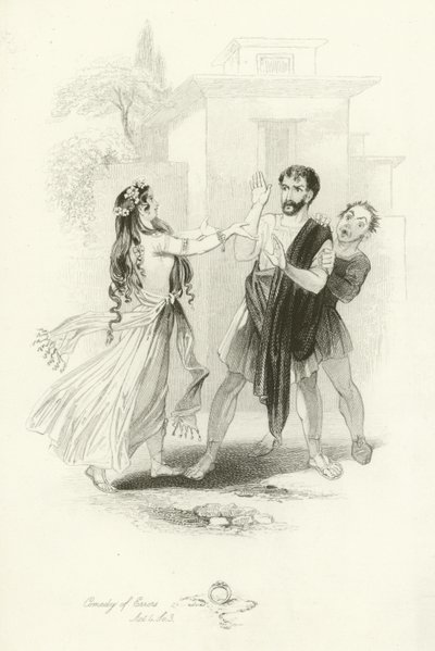 The Comedy of Errors by Joseph Kenny Meadows
